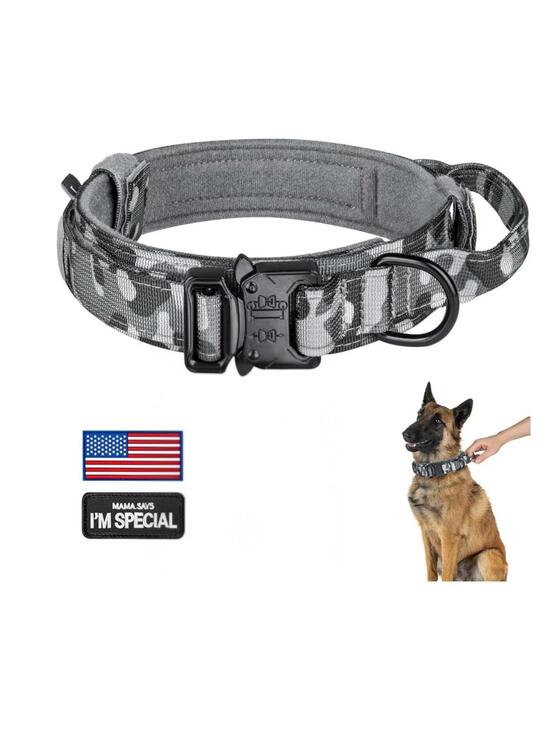 Other - DAGANXI Tactical Dog Collar, Adjustable Military Training Nylon Dog Collar with